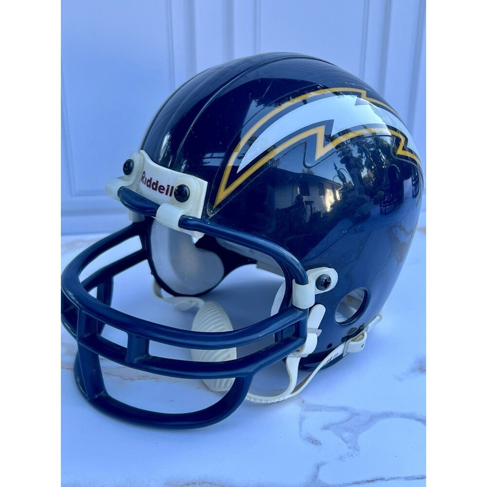 1995 Vintage Riddell San Diego Chargers Mini Football Helmet 3 5/8 NFL